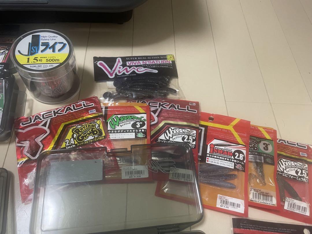 バス釣り引退 ロッドリールルアーセット