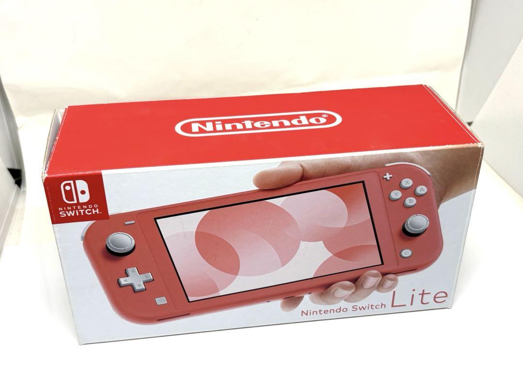 NINTENDO SWITCH LITE 本体 コーラル ピンク 新品未使用