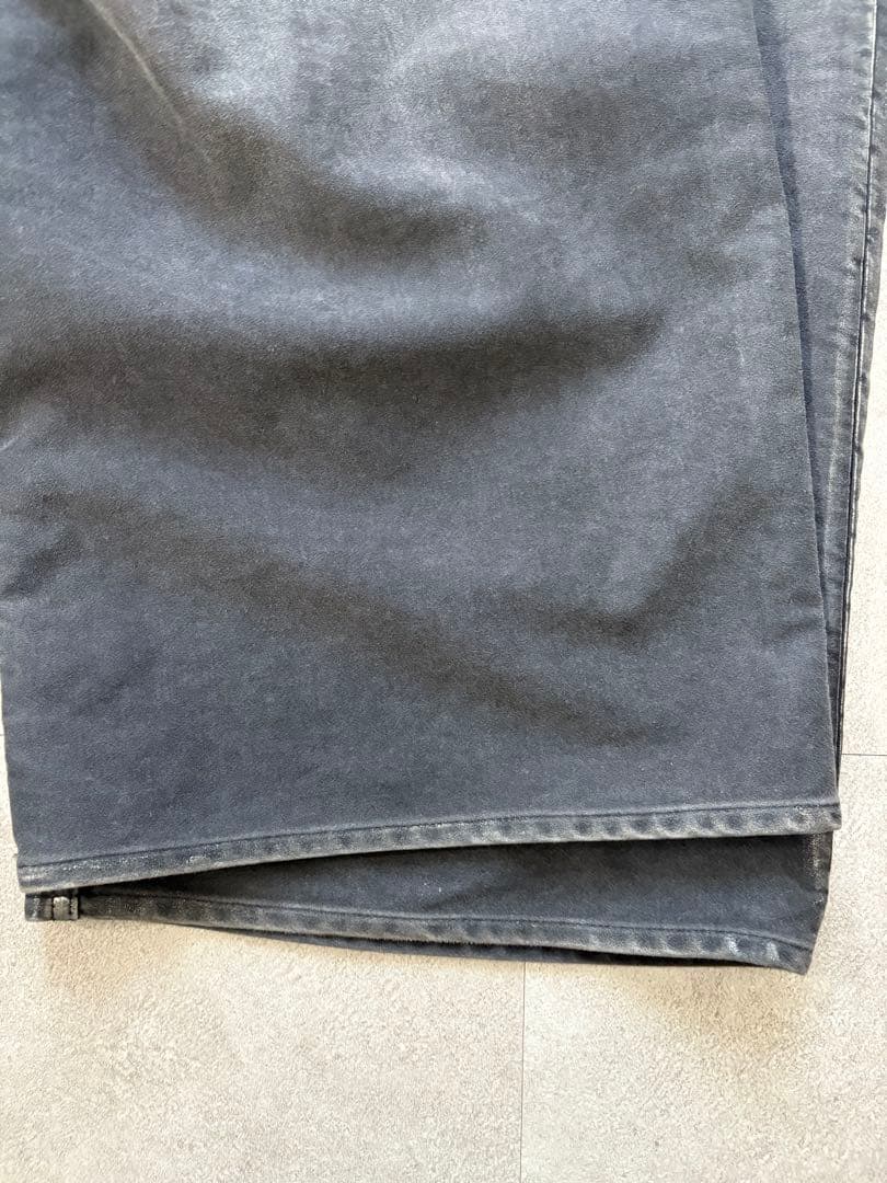 【匿名配送】MOLESKINE 2TUCK WIDE BAGGY PANTS