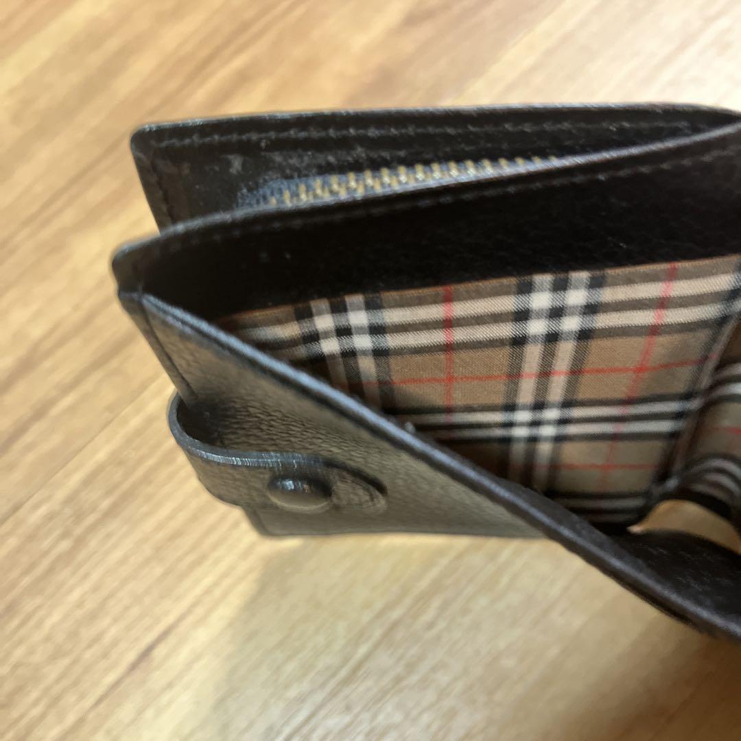 BURBERRY'S バーバリーズ　二つ折り財布　ウォレット　チェック有