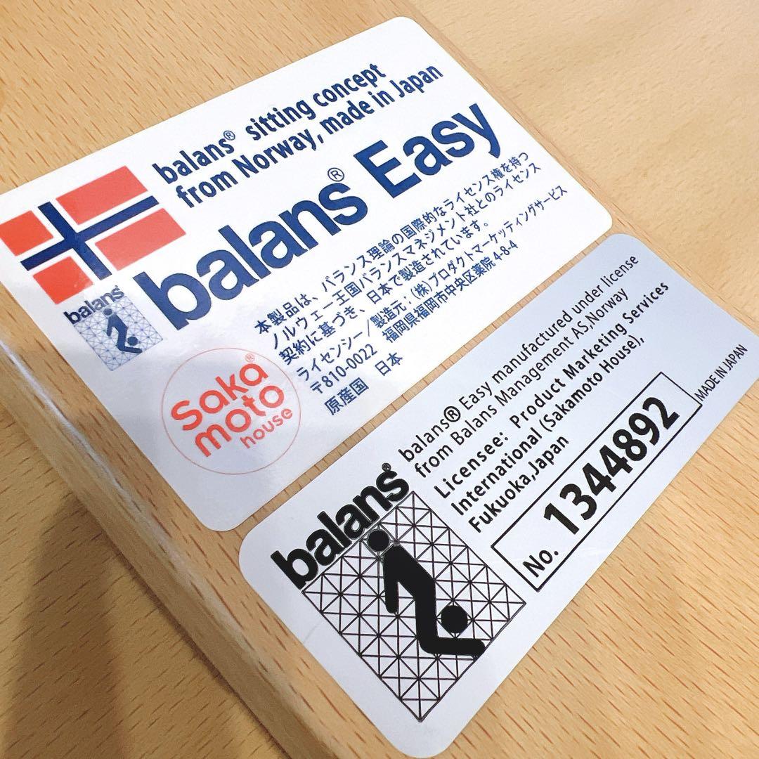 【極美品】バランスチェア　Balans easy バランスイージー　バランスラボ