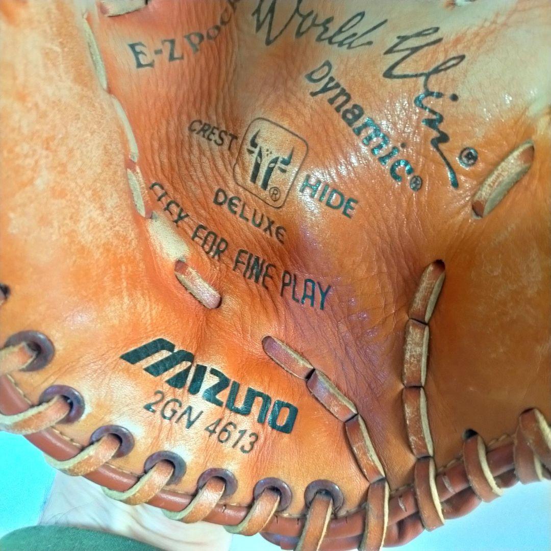 MIZUNO ミズノ 軟式グローブ 旧ロゴ ワールドウィン右投げ