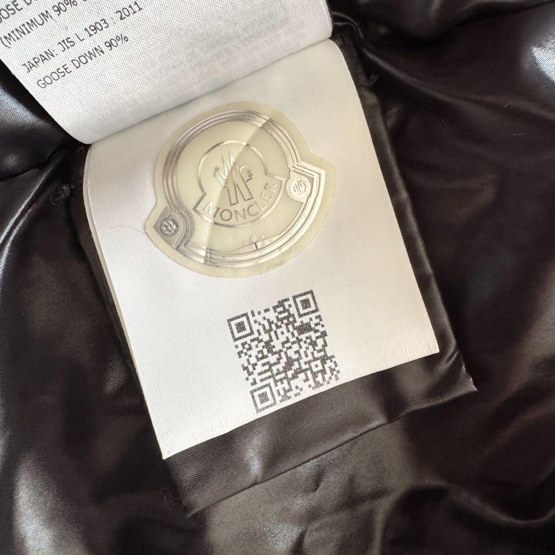 モンクレール MOKA ロング 黒 光沢 164cm ダウンジャケット 2way モンクレール MOKA ロング 黒 光沢 164cm ダウンジャケット 2way