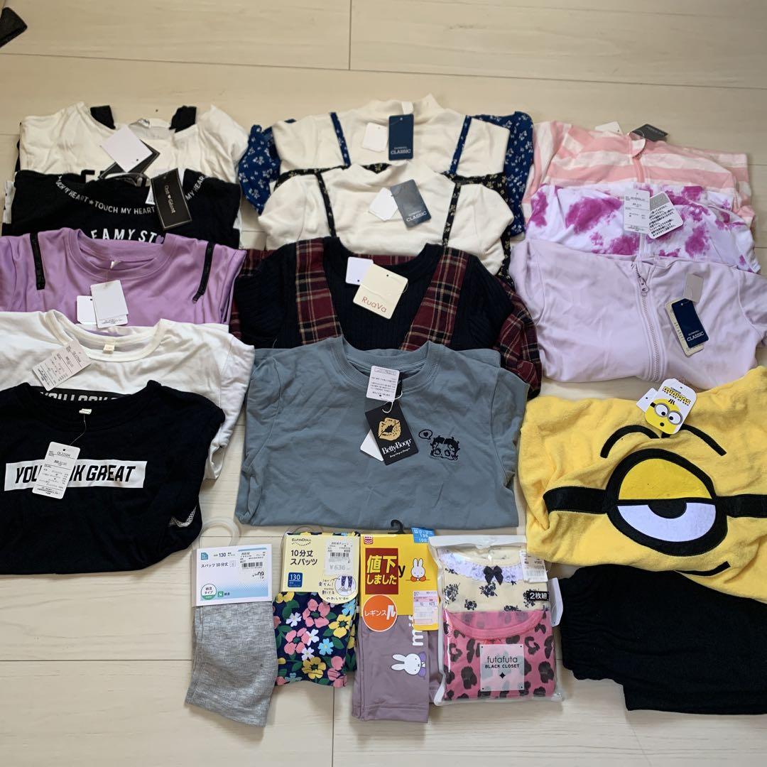 全て新品！130センチ長袖まとめ売り