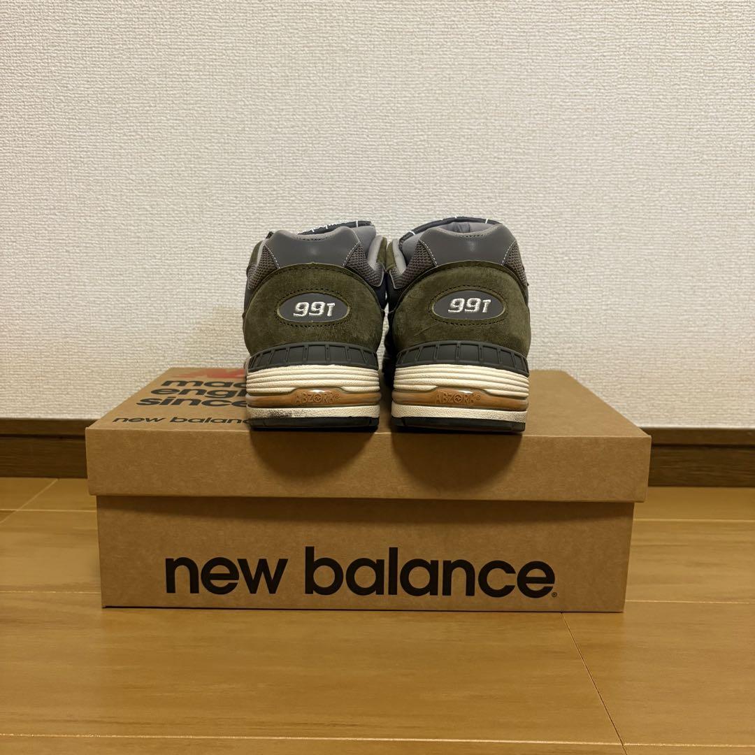 ニューバランス new balance 991 オリーブ