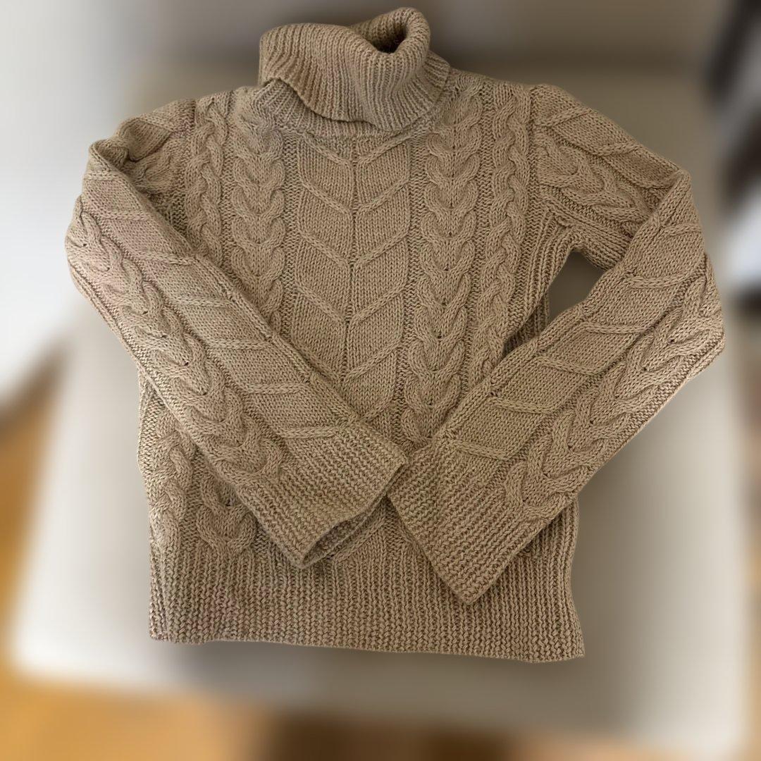 マイケルコース アルパカ100 タートルセーター マイケルコース アルパカ100 タートルセーター