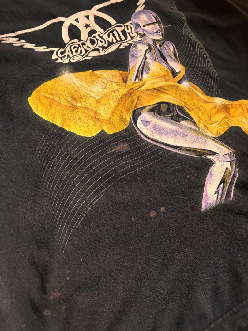AEROSMITH エアロスミス 空山基 JUST PUSH PLAY Tシャツ