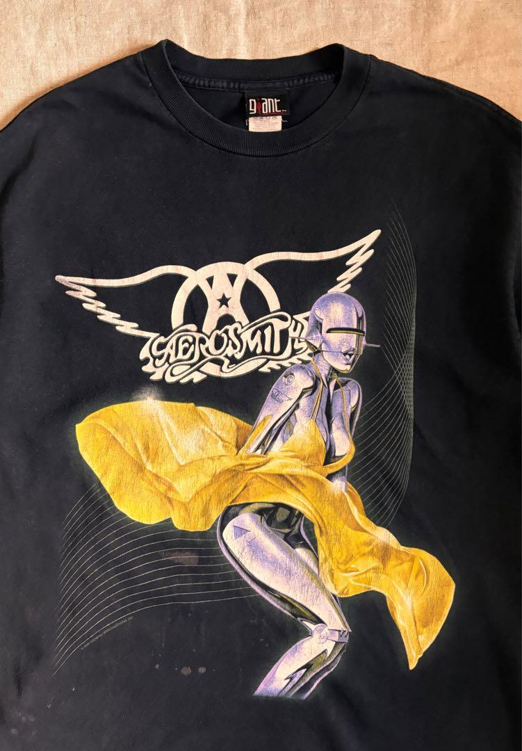 AEROSMITH エアロスミス 空山基 JUST PUSH PLAY Tシャツ