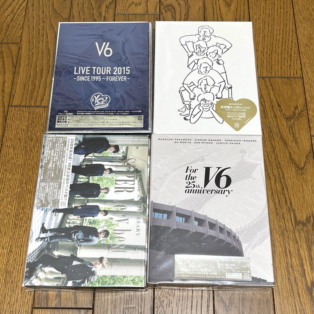 最安値 Blu-ray DVD V6のCD まとめ売り メルカリ - 4点セット ミュージック
