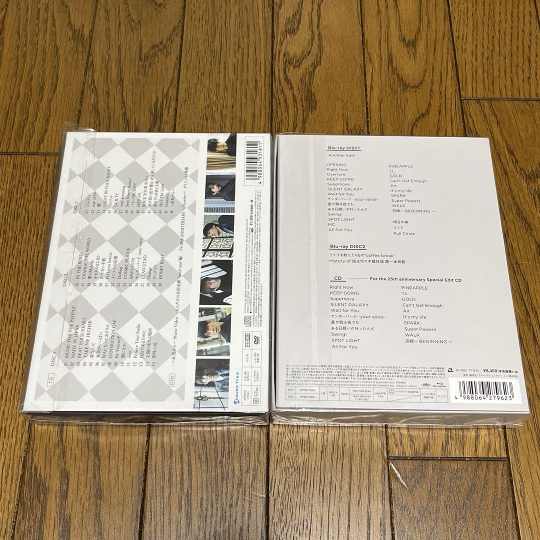 大特価 まとめ売り Blu-ray DVD V6のCD 4点セット メルカリ - ミュージック