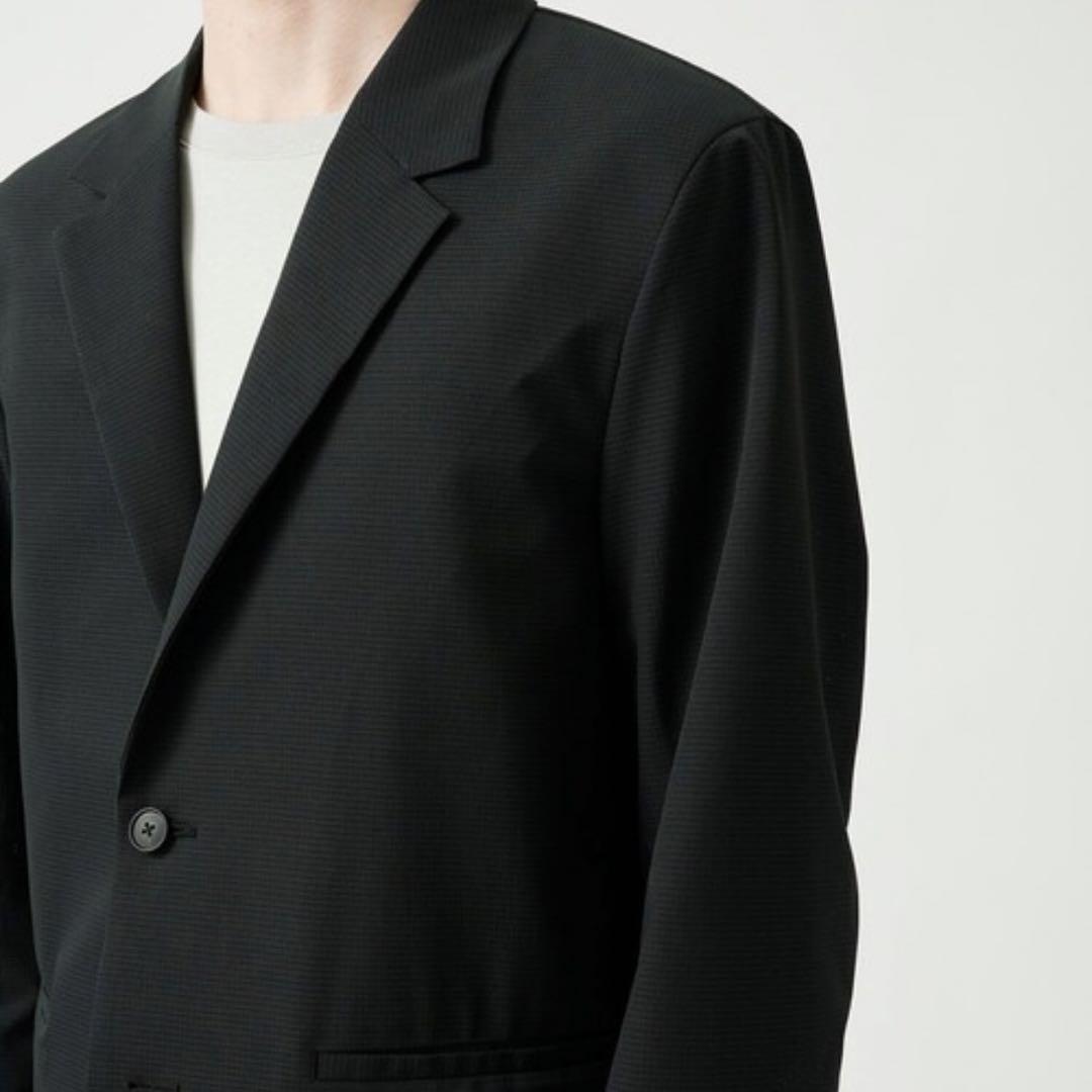 【美品】ユナイテッドトウキョウ 黒 1 サマージャケット ストレッチジャケット