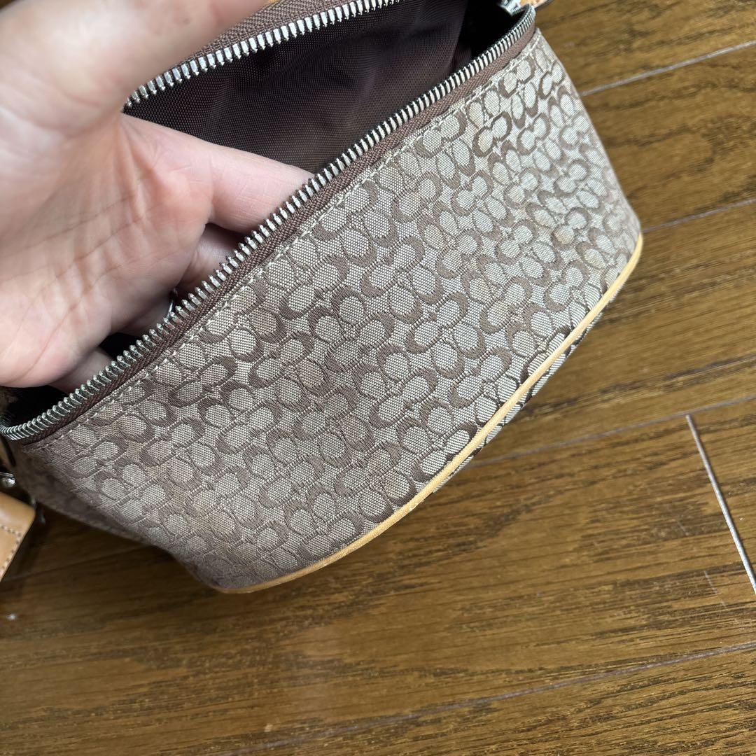 COACH/コーチ 5093 ミニシグネチャー ウエストポーチ ボディバッグ COACH/コーチ 5093 ミニシグネチャーウエストポーチ ボディバッ