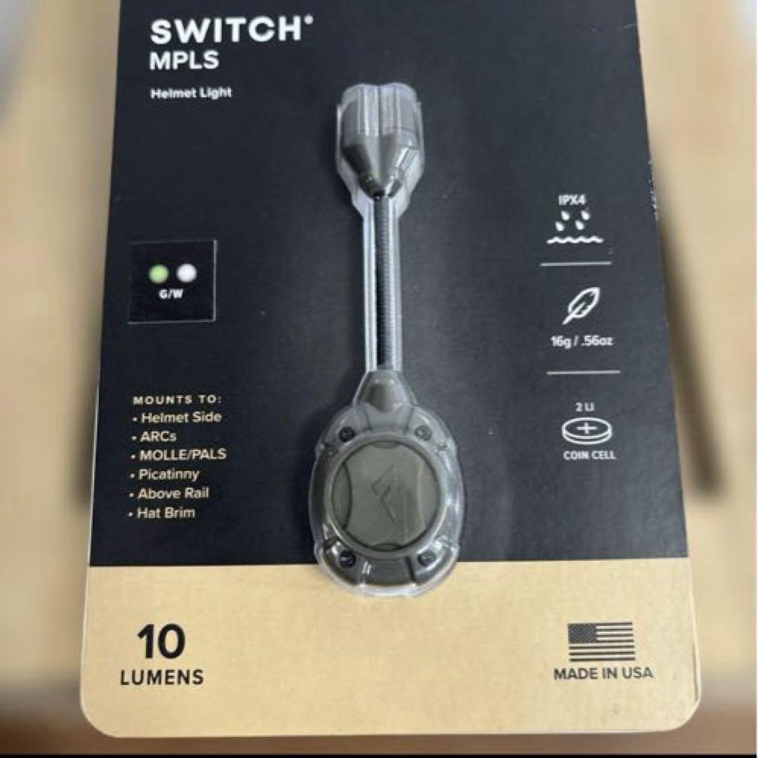 米軍　princeton tec SWITCH MPLS ヘルメットライト　②