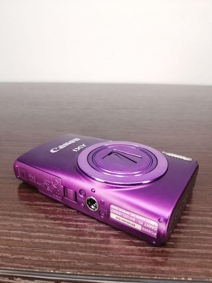 美品 Canon IXY630 コンパクトデジタルカメラ パープル キヤノン