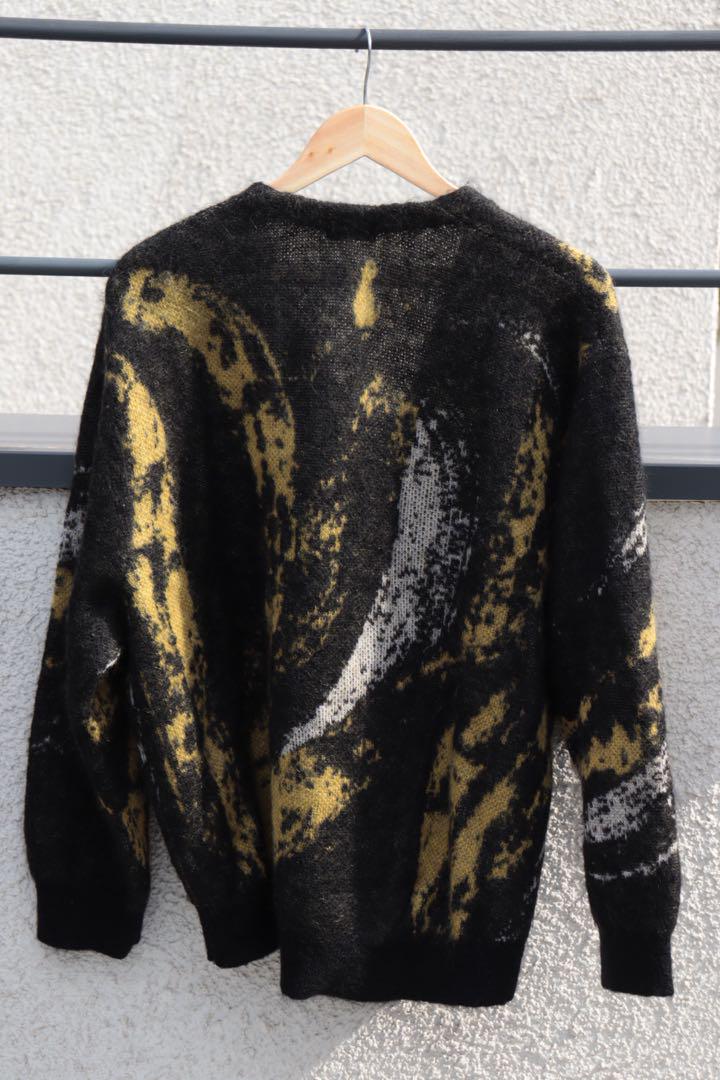 LAD MUSICIAN mohair cardigan バナナ柄20aw