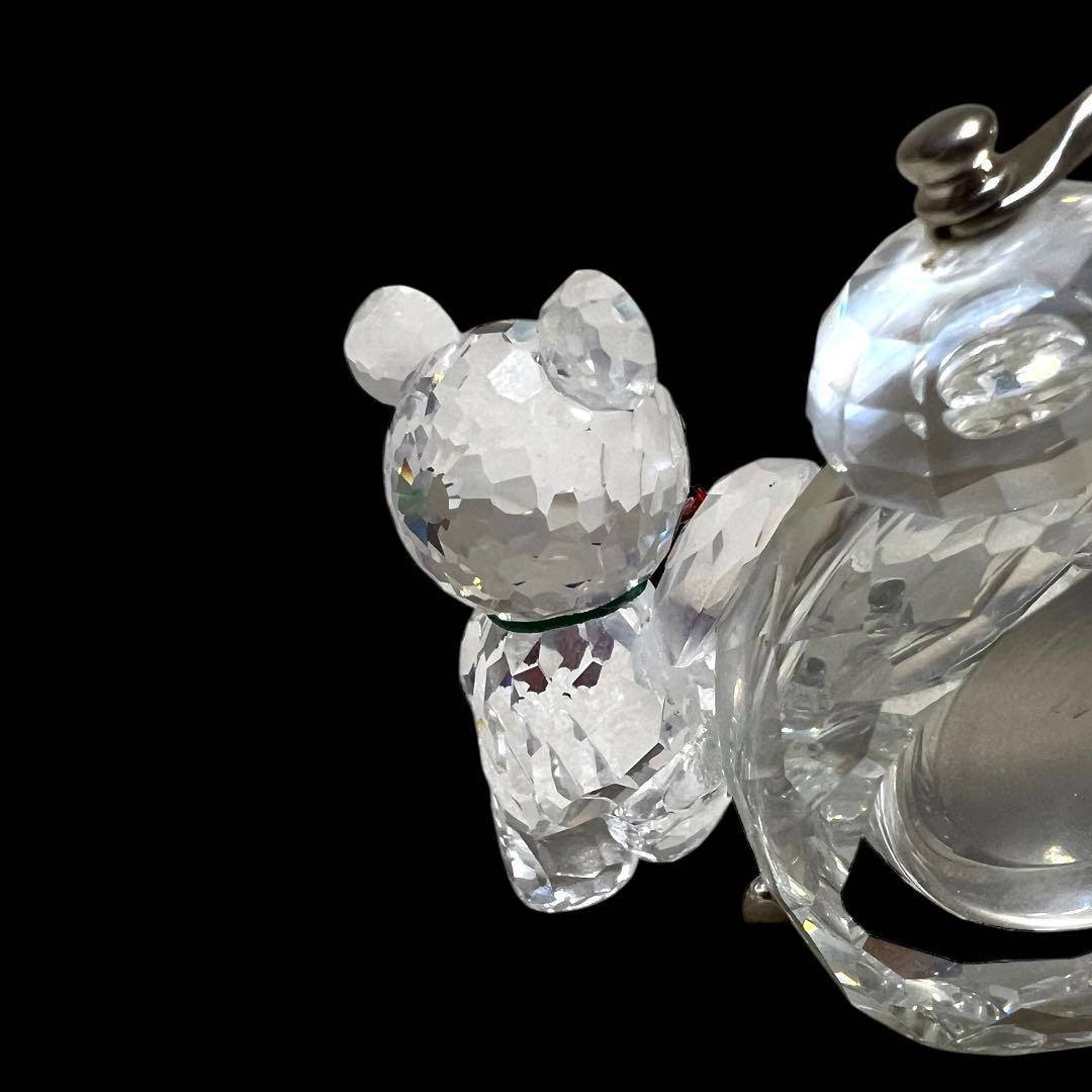 鸛【期間限定出品】入手困難 スワロフスキー クリスベアクロック クリスタル クマ 鸛【期間限定出品】入手困難 スワロフスキー クリスベアクロック クリスタル クマ