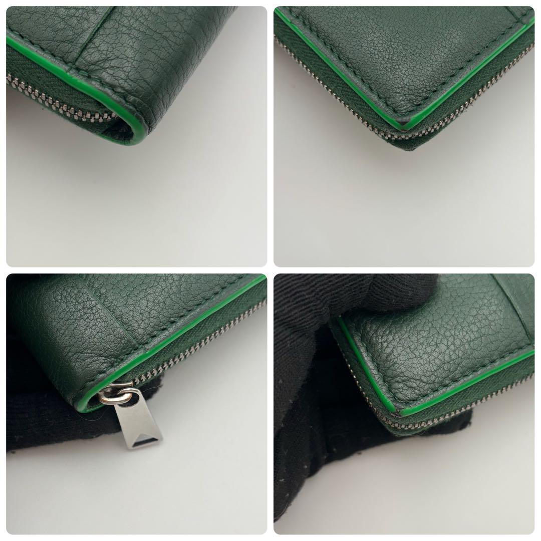 ✨現行　ほぼ未使用✨ボッテガ　長財布　ラウンドファスナー カセット　RFID ✨極美品 付属品完備✨ボッテガ 長財布 ラウンドファスナー