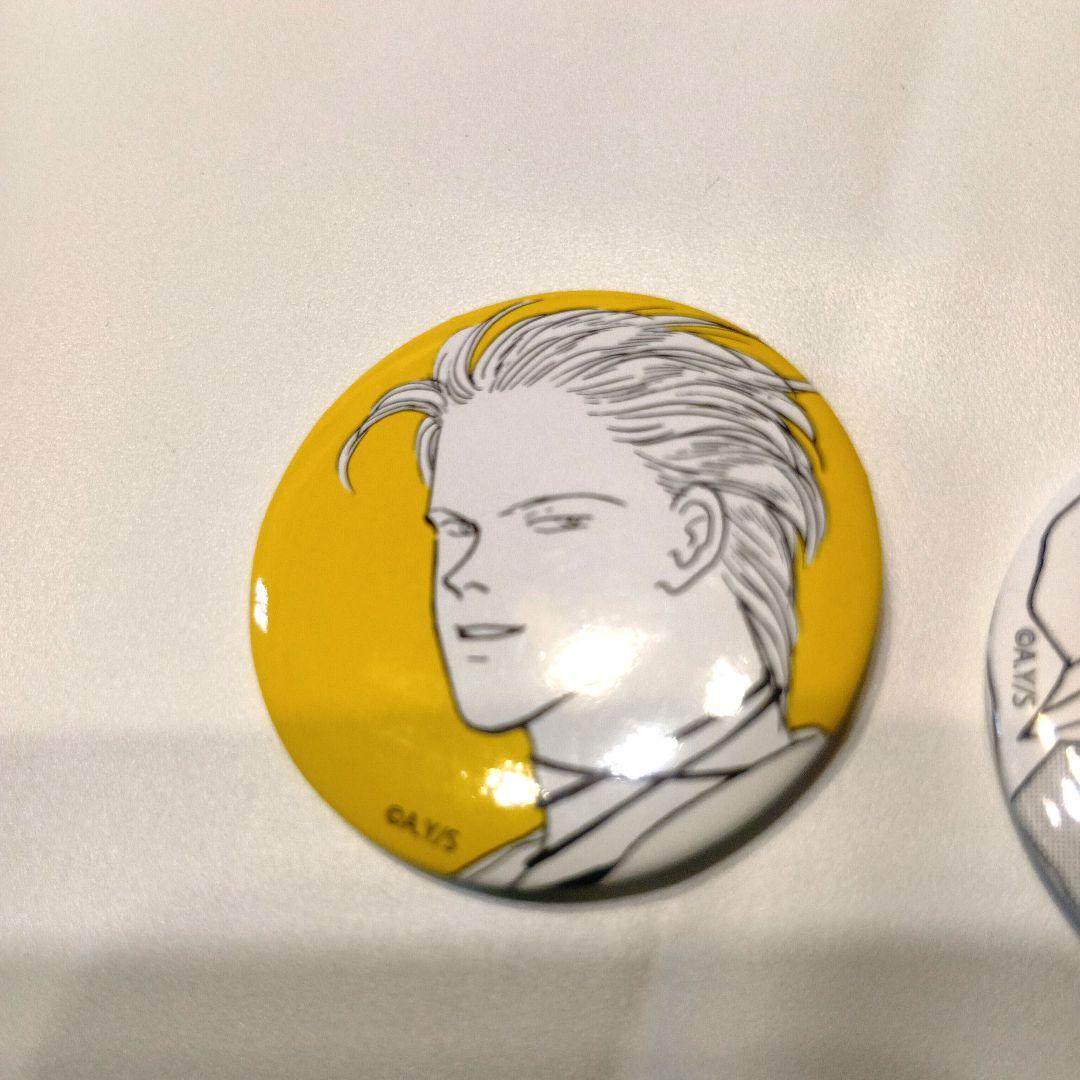 BANANAFISH アベイル 缶バッジ アッシュ 英二 BANANAFISH バナナフィッシュ 缶バッジ アッシュ 英二 アベイル