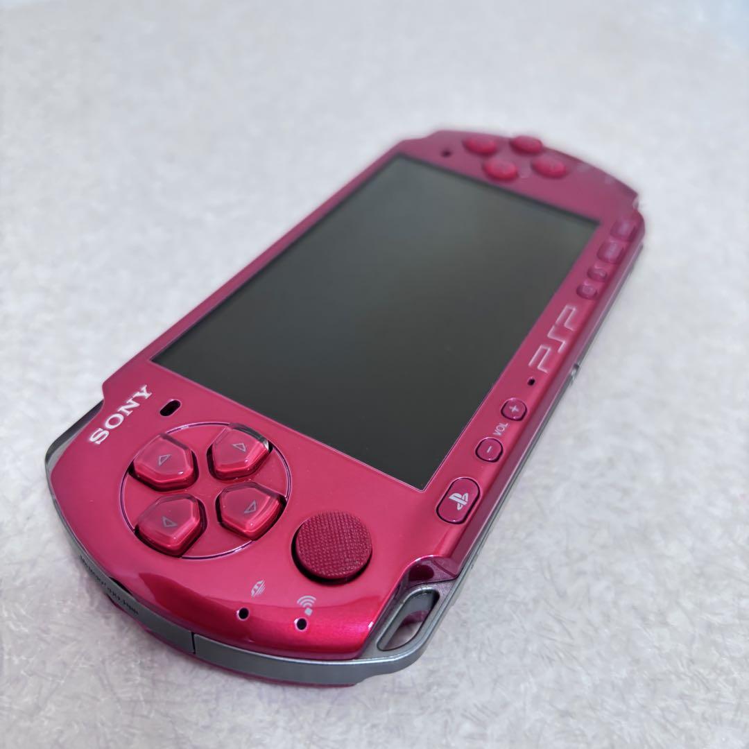 ■【極美品】PSP-3000/PSP3000 レッド ソニー SONY