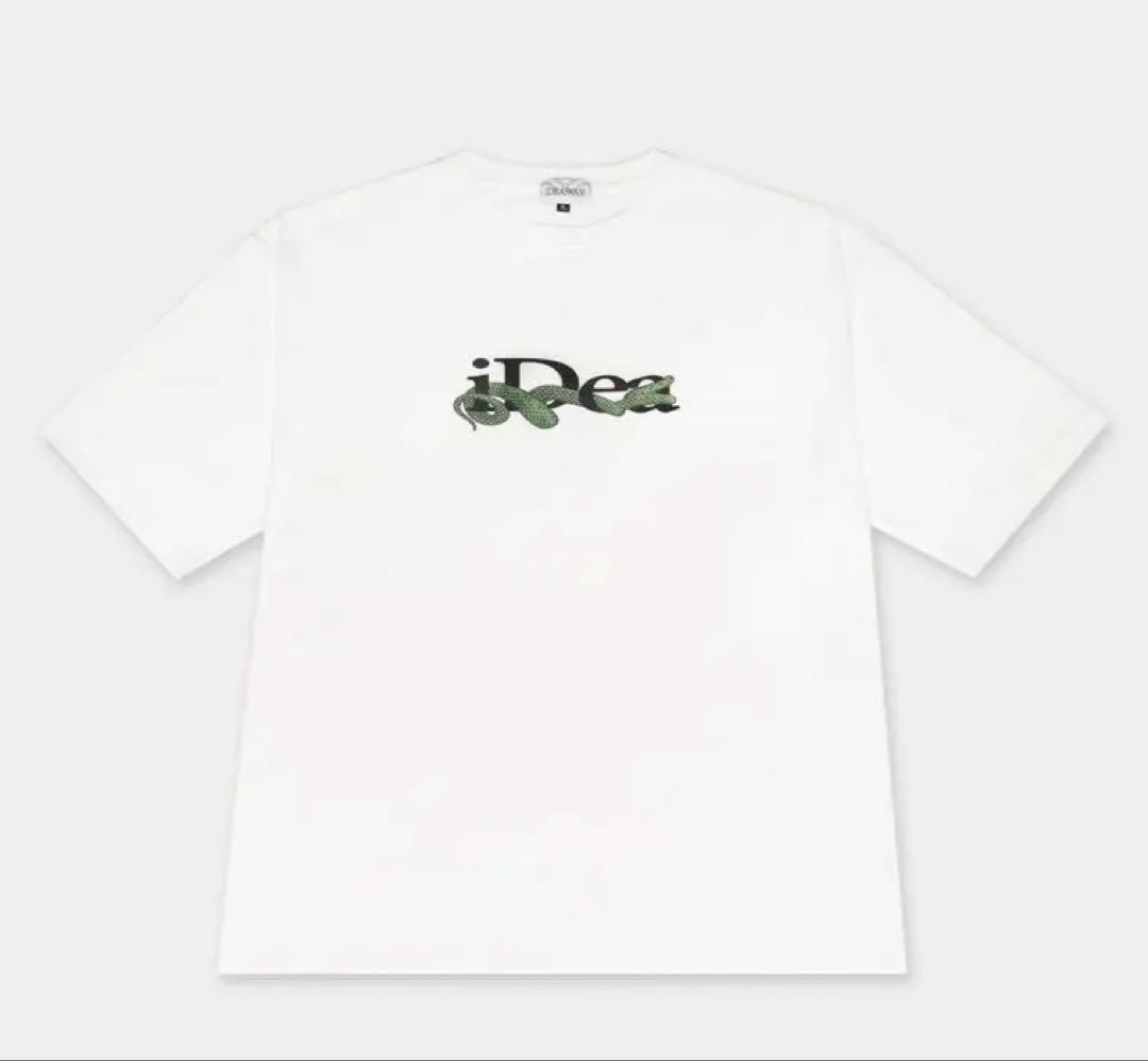 L ideaswam OUROBOROS LOGO TEE (White)