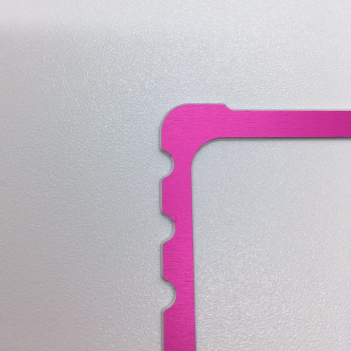 キーリテーナー ピンク/グリーン レディース ブランド キーケース キーホルダー
