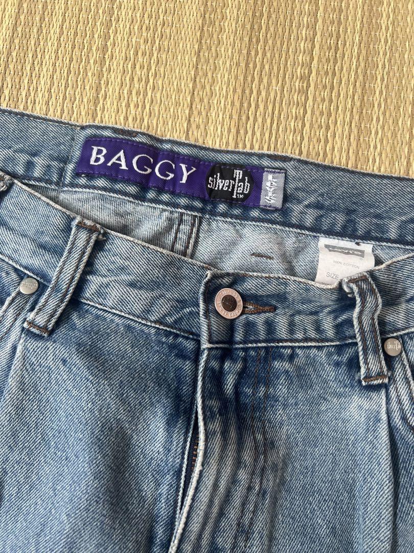 BAGGY silver tab バギーデニム　ライトブルー