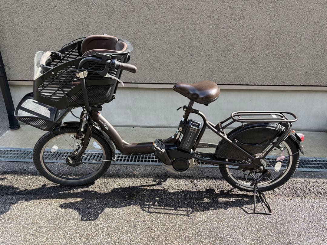 Yamaha PAS Kiss 電動アシスト自転車 チャイルドシート付き