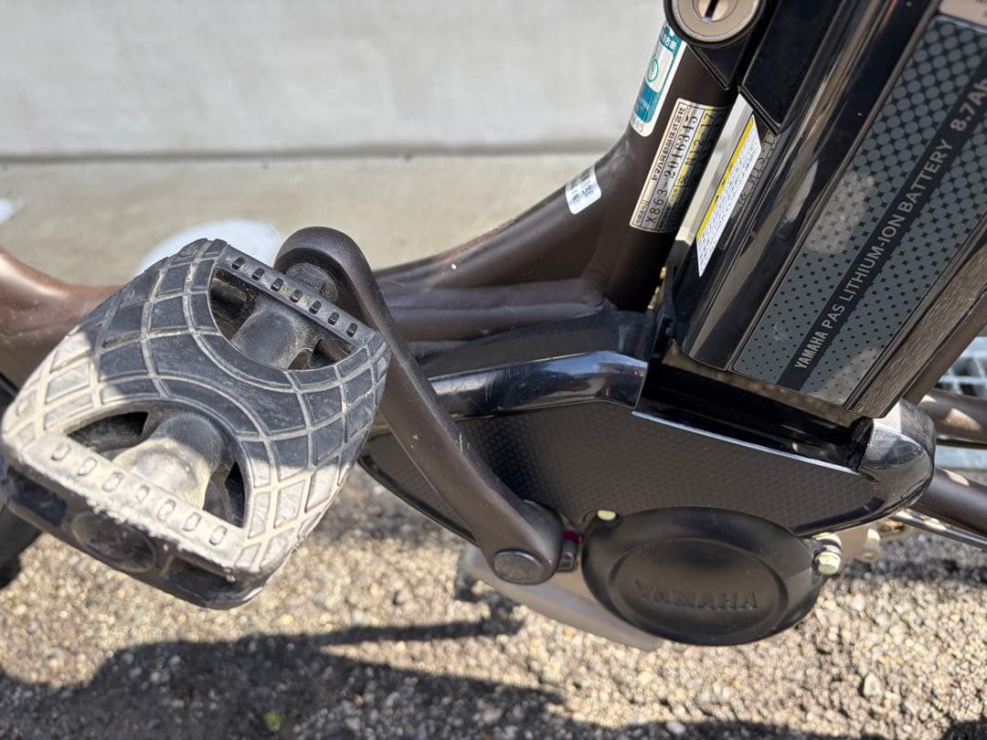 Yamaha PAS Kiss 電動アシスト自転車 チャイルドシート付　引き取り