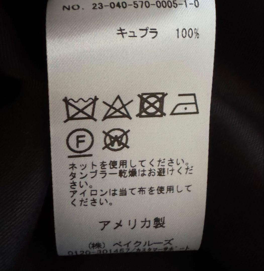 【MARIA McMANUS】シアーシャツドレス 23SS 【MARIA McMANUS】シアーシャツドレス 23SS