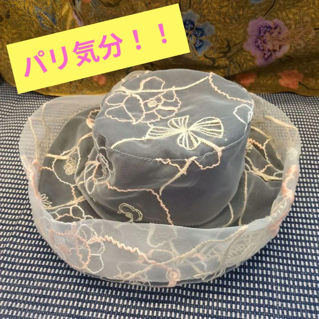gilles françois 刺繍バケットハット