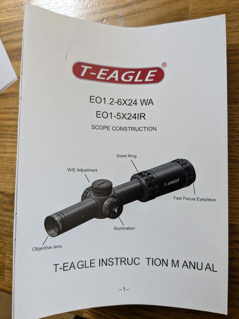 スコープ T-EAGLE 1.2-6×24WA