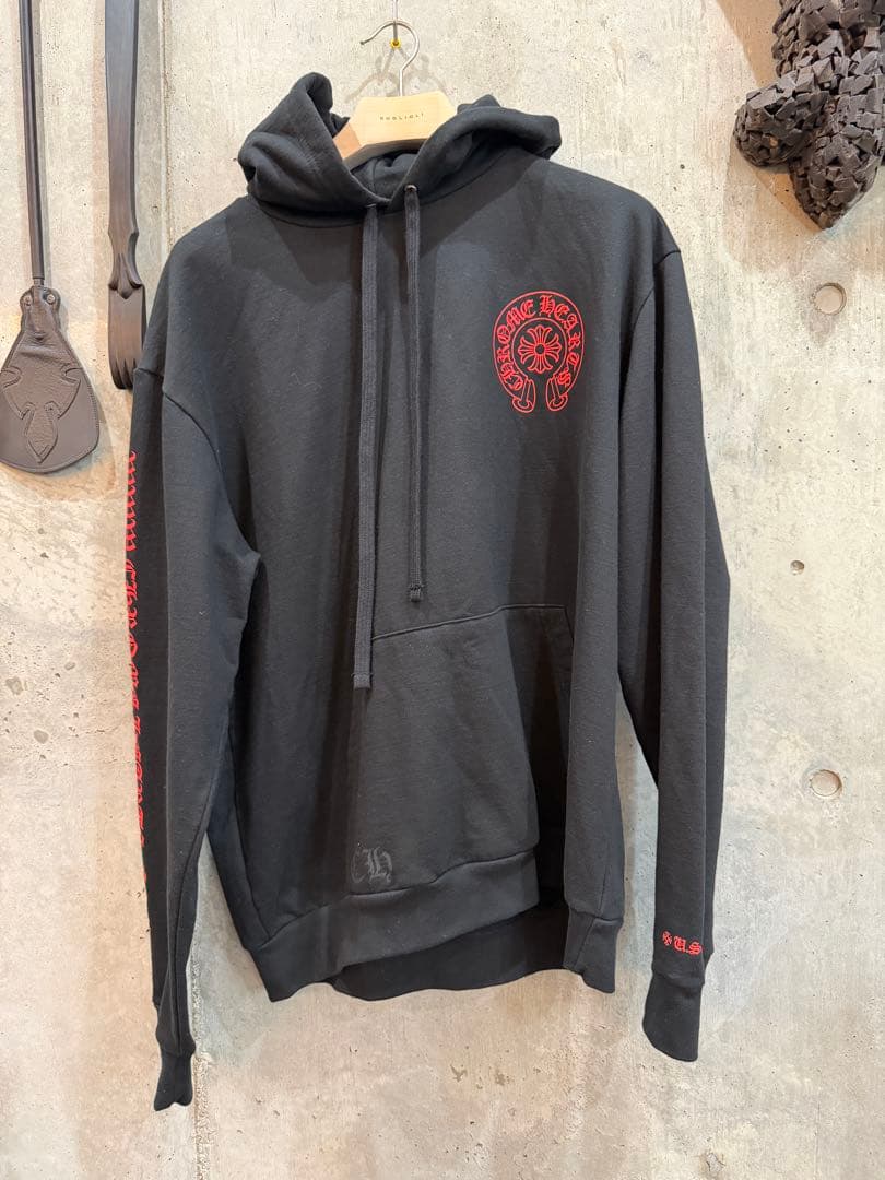 CHROME HEARTS ブラック パーカー X-LARGEXL LL CHROME HEARTS