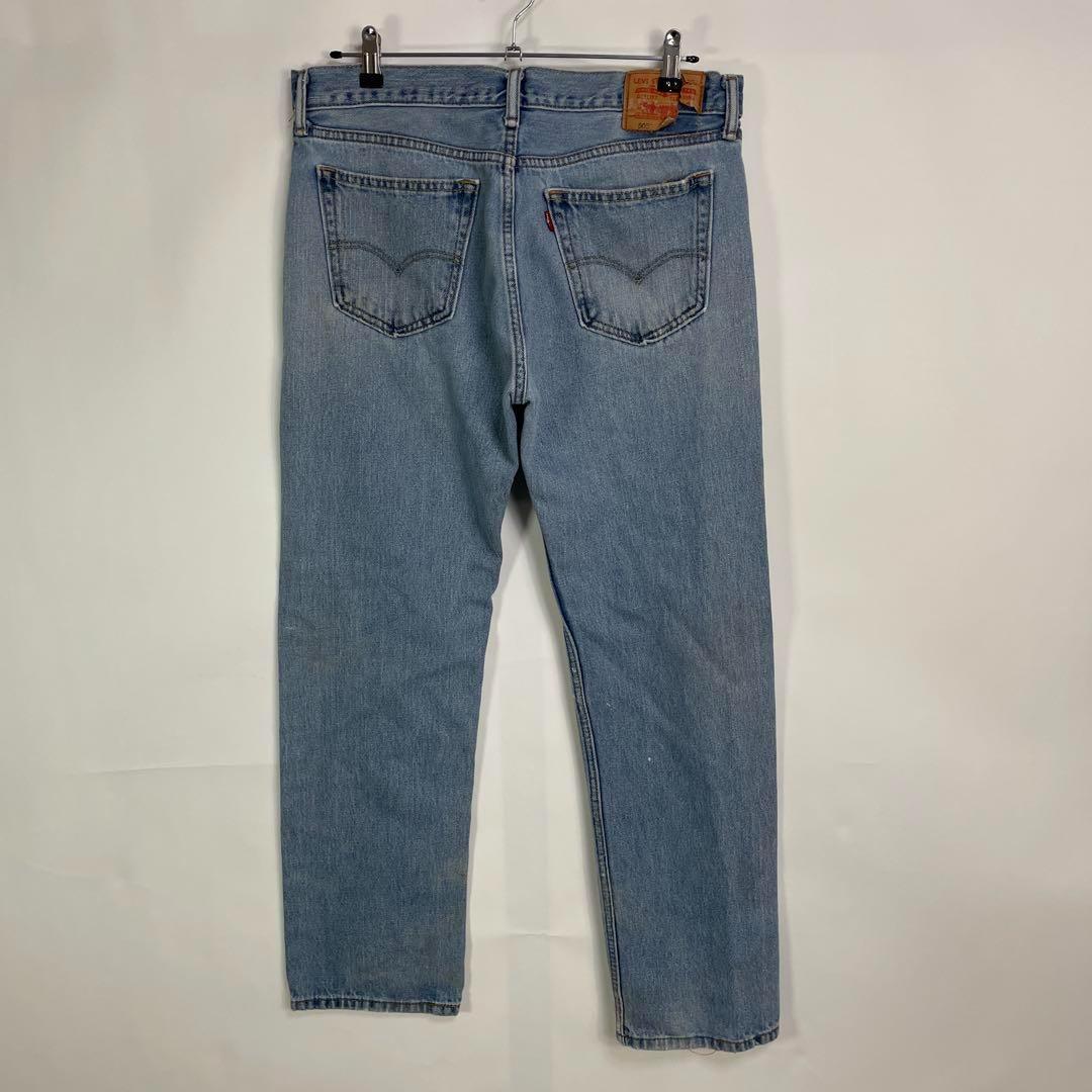 リーバイス505 ブルーデニム　ジーンズ　古着　W34 L32