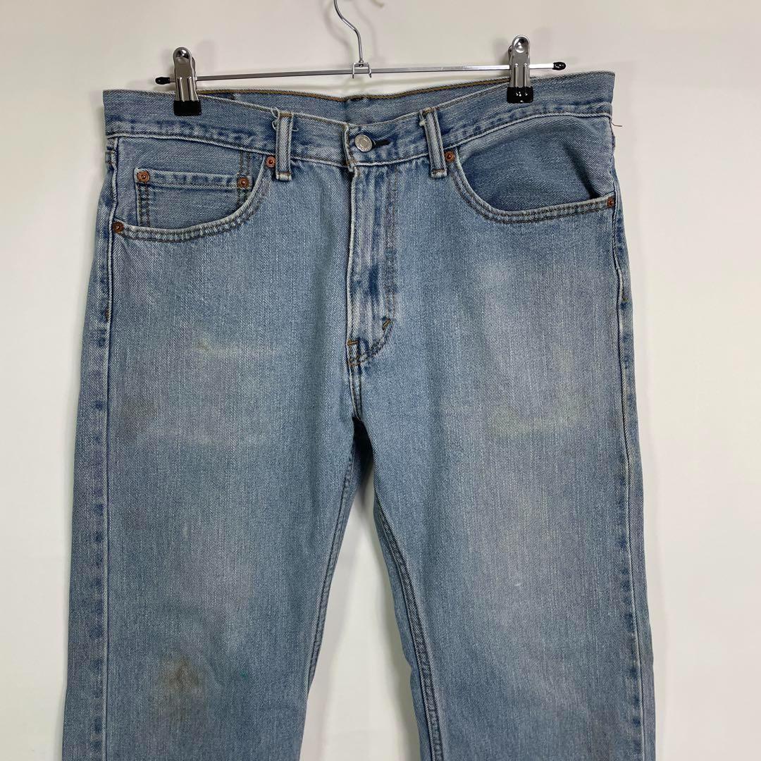 リーバイス505 ブルーデニム　ジーンズ　古着　W34 L32