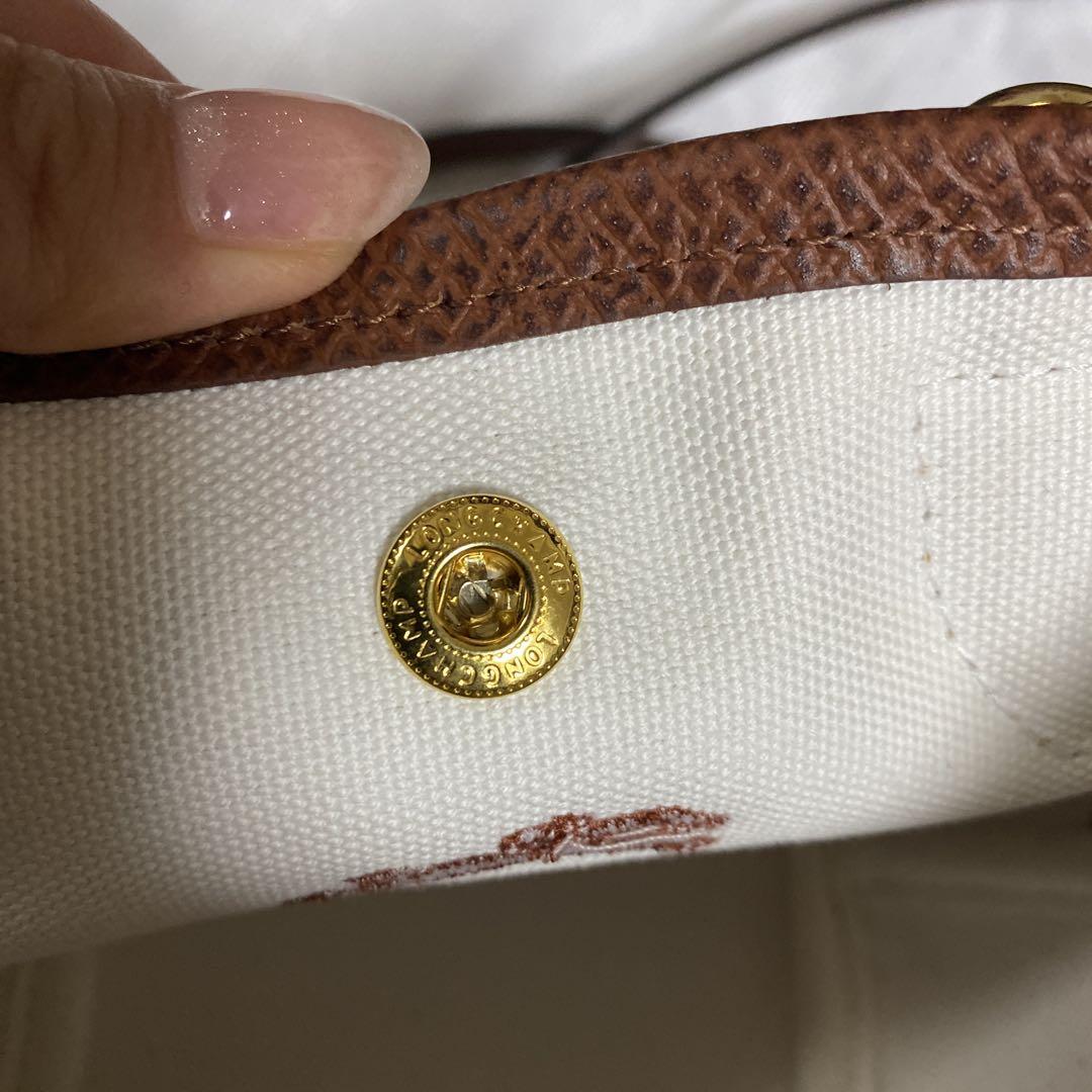 【美品】Longchamp ロンシャン ルパニエ　バスケットバッグ かごバッグ