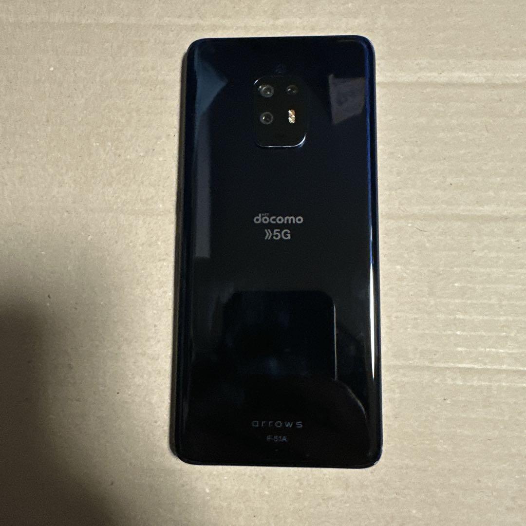 F-51A arrows 5G ネイビーブラック SIMフリー 4