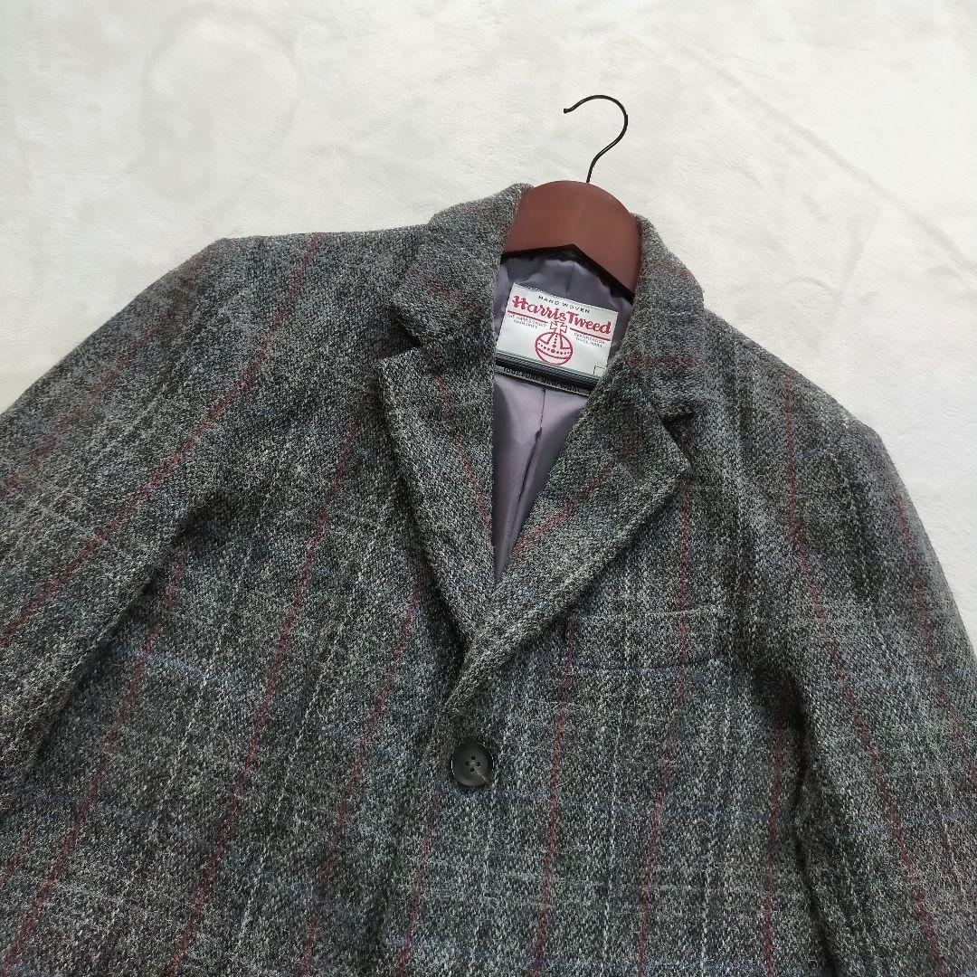美品　Harris Tweed　アーバンリサーチロッソ　チェスターコート