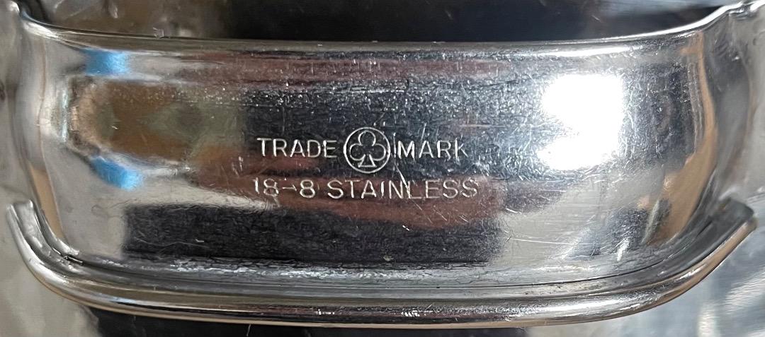TRADE MARK、業務用蓋付寸胴鍋 18-8ステンレス製