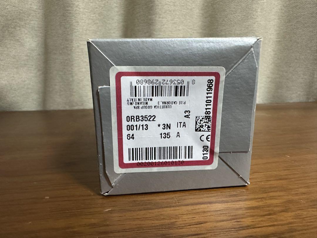 レイバンRB3522001|1364レギュラーフィットスクエア型べっ甲