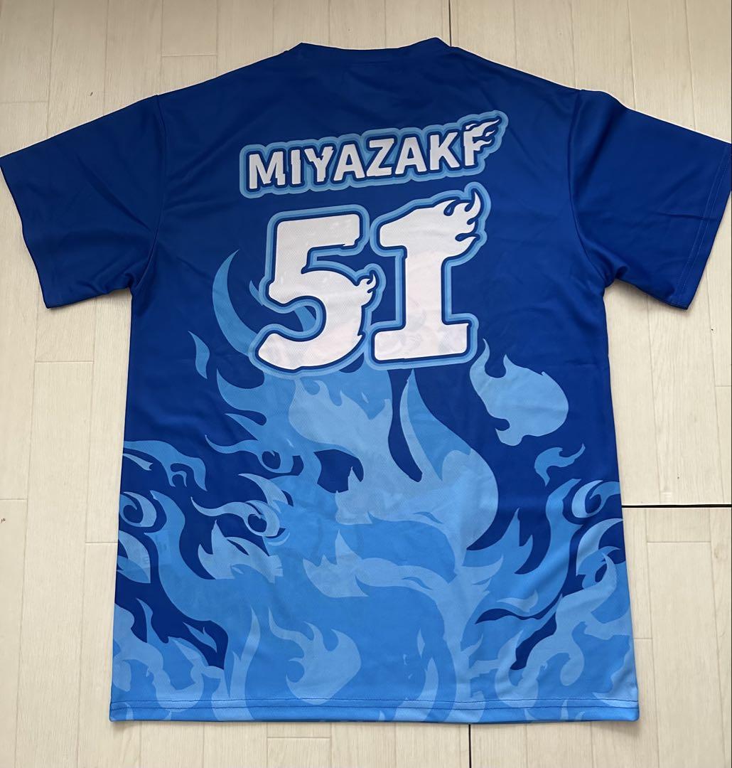 横浜DeNAベイスターズ 青炎Tシャツ 牧秀悟選手＆宮﨑俊郎選手 横浜DeNAベイスターズ 青炎Tシャツ 牧秀悟選手＆宮﨑俊郎選手