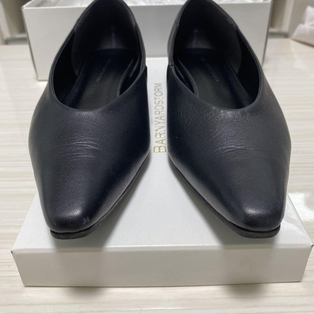 ウォッシャブルレザーフラット