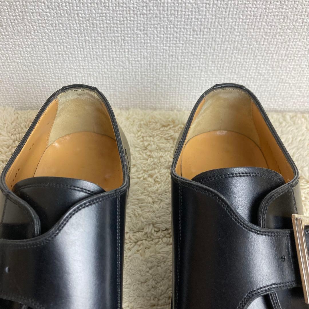 美品　ドルチェ＆ガッバーナ 26.5㎝　シングルモンク　7.5　レザー　ドレス