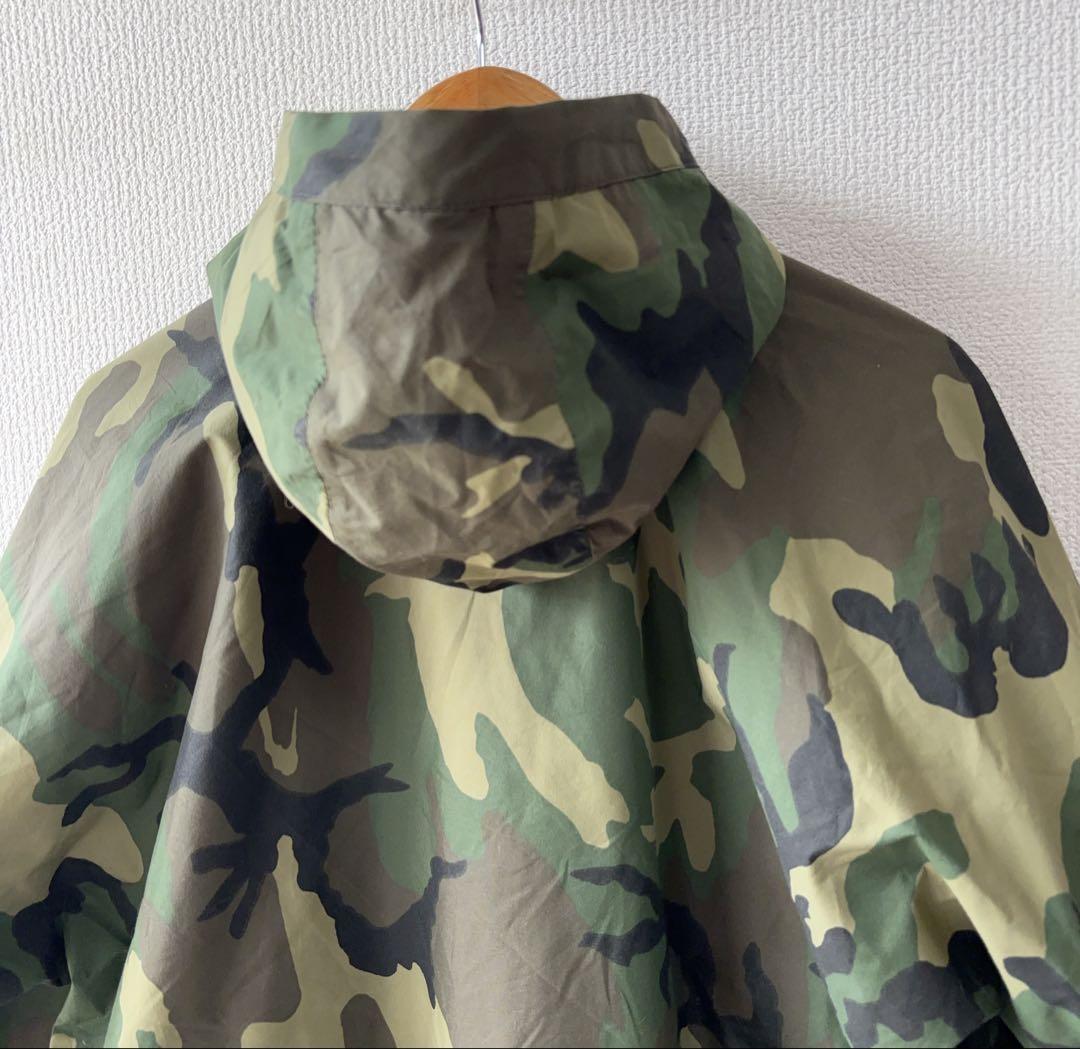 【SALE／10%OFF 90s ナイロン 迷彩 M パーカー ゴアテックス ウッドランドカモ ジャケット・アウター