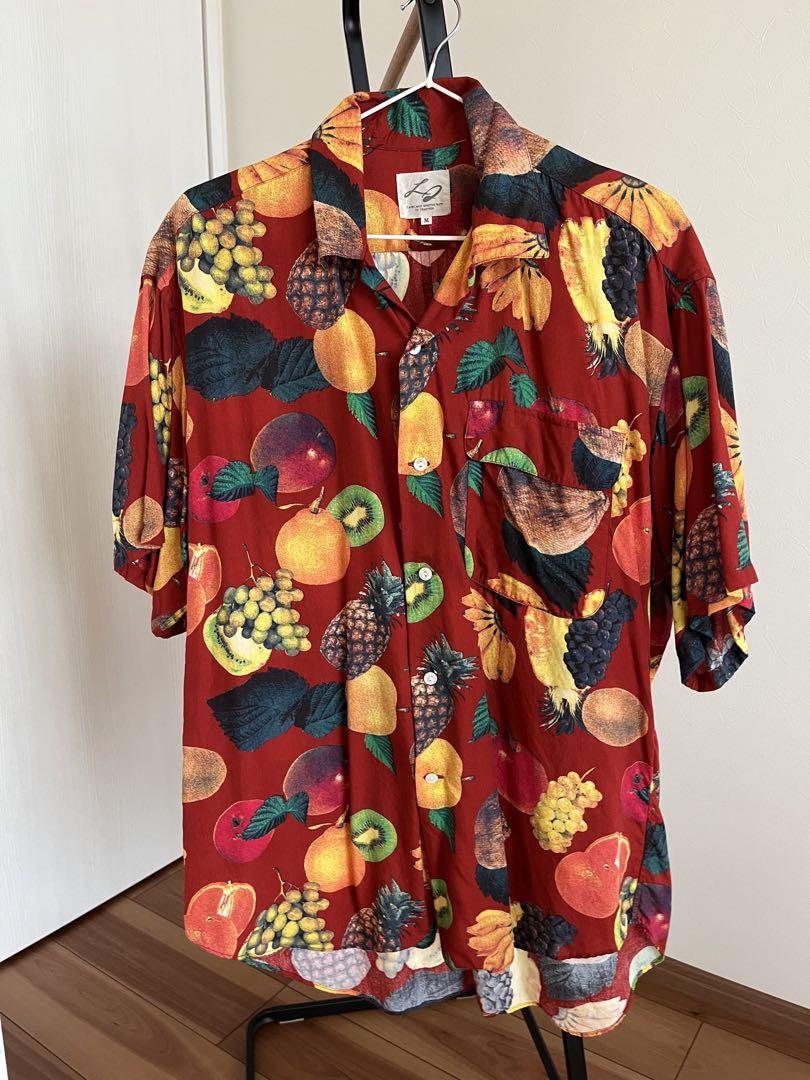 古着♪ LQ 総柄シャツ　(フルーツ柄)