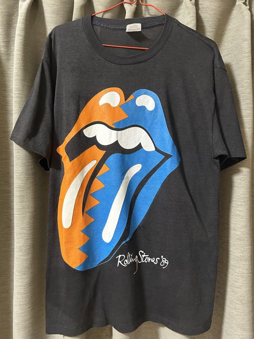 XL 80S ローリングストーンズ 1989 スティールホイールズ Tシャツ