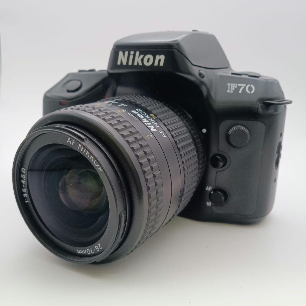 Nikon F70 一眼レフ　フィルムカメラ　動作確認済み 動作確認済 Nikon F70 一眼レフカメラ AF NIKKOR ニコン - メルカリ