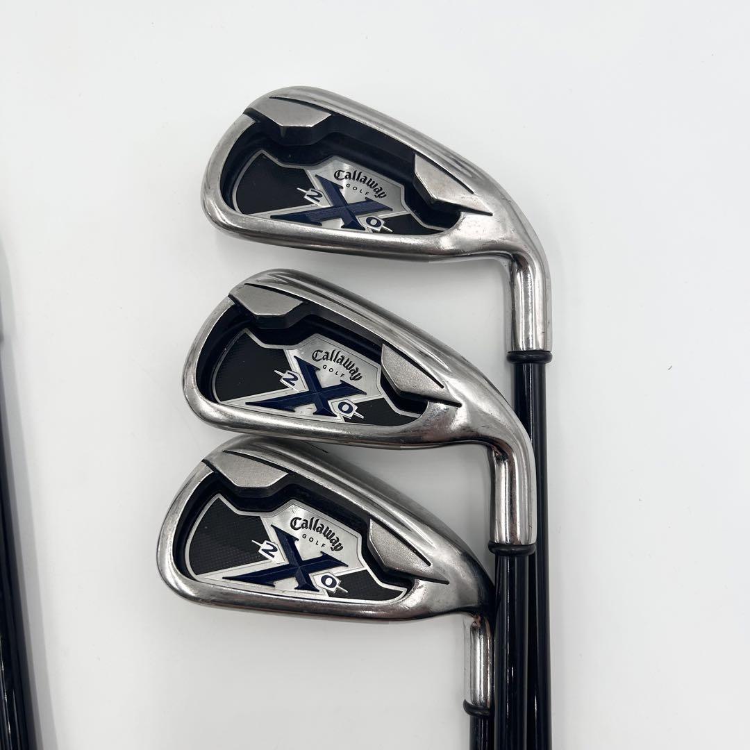 Callaway X-20 アイアン6本 + おまけ TOURSTAGE 1本 画像2