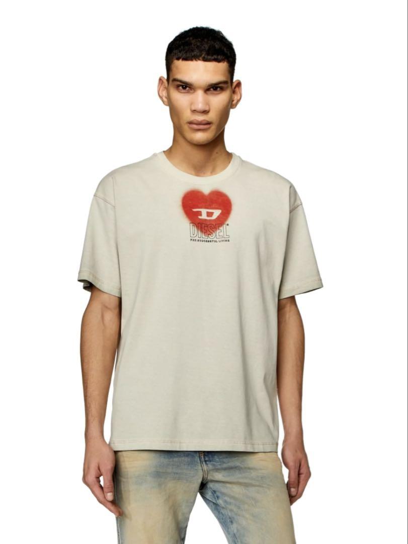 DIESEL ハートロゴ Tシャツ