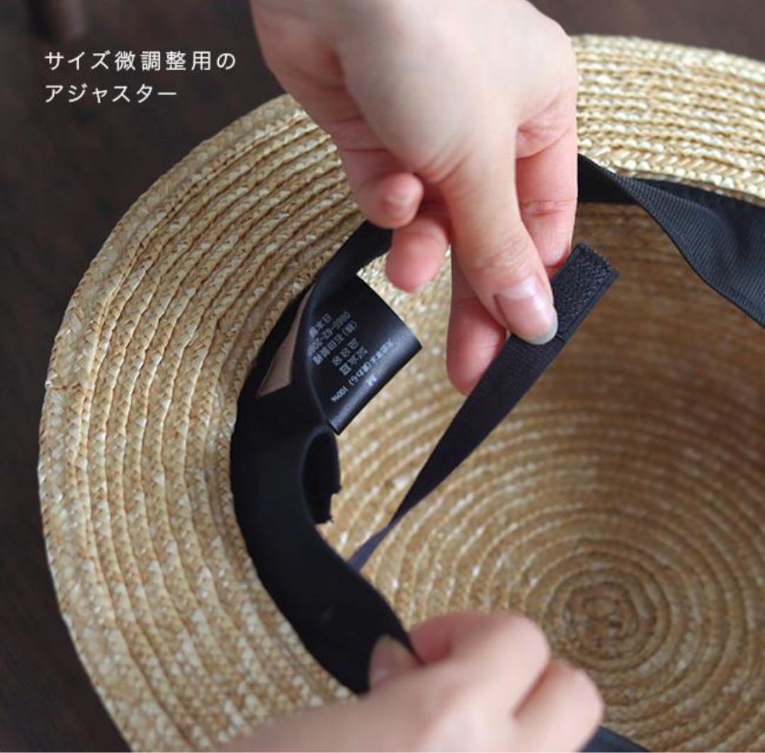石田製帽 細麦 ストローハット カサブランカ 14レディース 夏 麦わら帽子