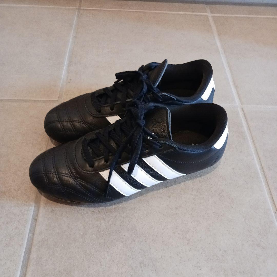 adidas テコンドー　シューレース　黒 24センチ